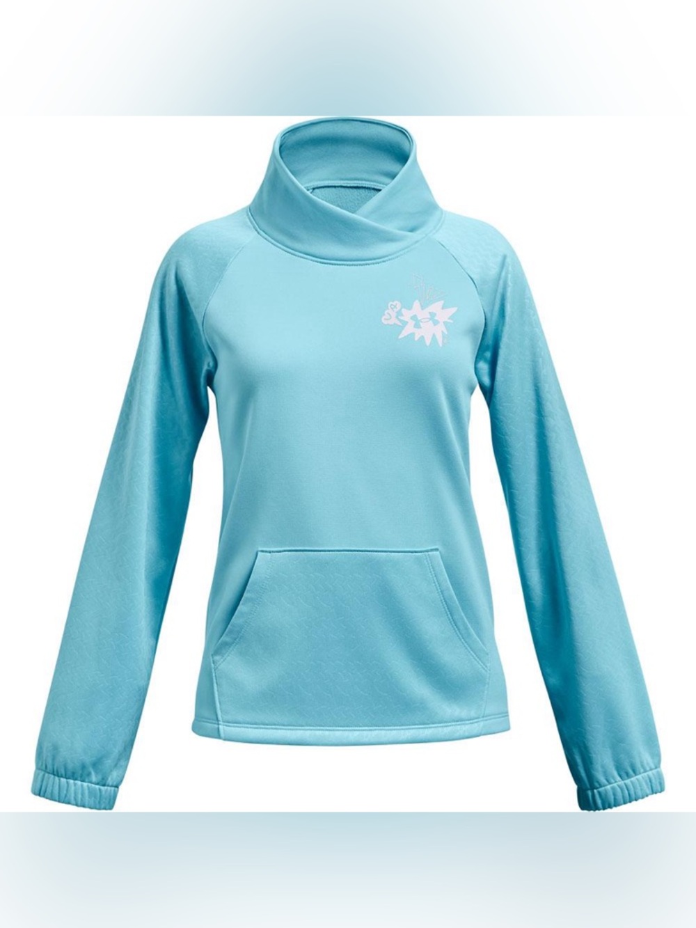 NWT Under Armour kids light blue Pullover Sweater